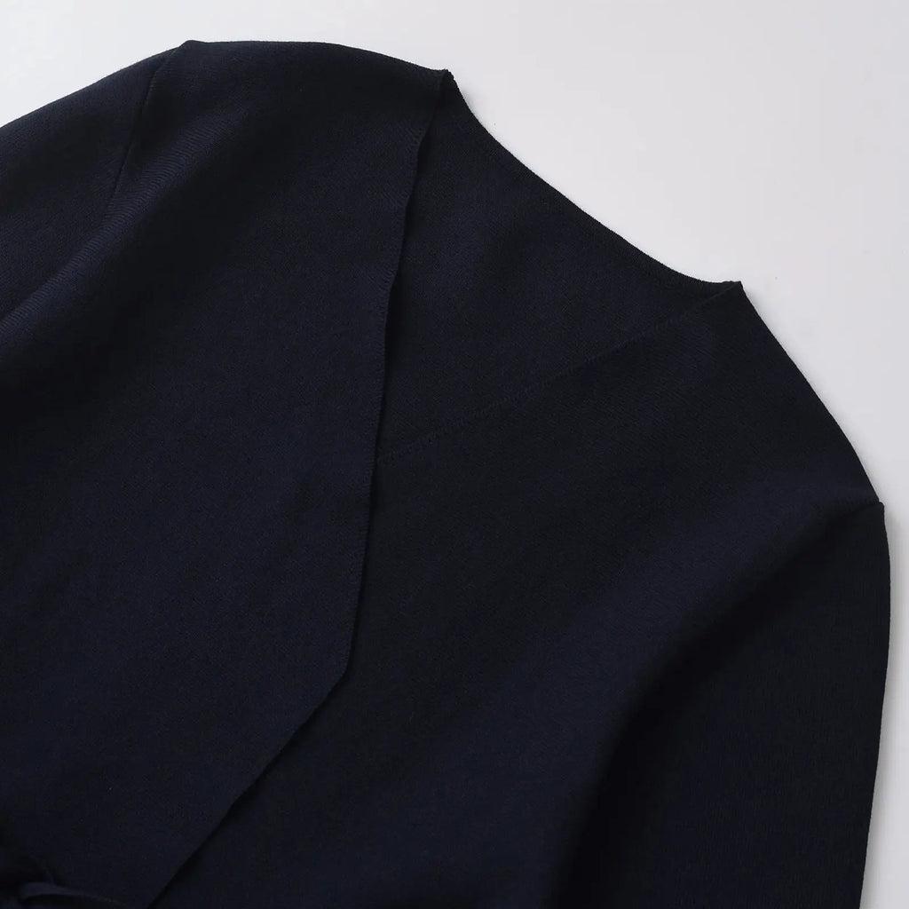 Power Knit Belted Blazer